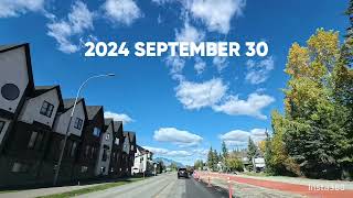 2024 SEPTEMBER 30 CANADA CANMORE BANFF [upl. by Eilac200]