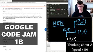 Google Code Jam 2020 1B  Screencast amp Commentary [upl. by Mitch]