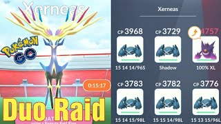 Xerneas Duo Raid  Pokémon Go [upl. by Duncan]