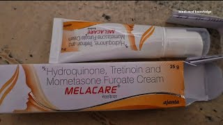 Melacare Cream Review in Hindi  मेलाकेयर क्रीम के फायदे नुकसान उपयोग  melacare cream [upl. by Garcon]