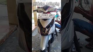 Wrapping Lampu Motor Beat Hitam skotlet viral Skotlait cuttingsticker shorts malingping [upl. by Argile]