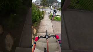 Urban Downhill Flow urbandownhill bike mtb chile mtbdh downhillbike pov speed gopro life [upl. by Ydissak516]