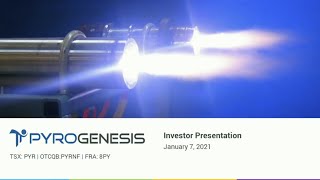 PyroGenesis Canada Inc TSX PYR OTCQB PYRNF Webcast  SNN Network [upl. by Yenahpets698]