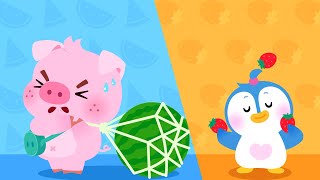 Heavy and Light🎵  Kids Songs amp Educational Song  Learn About Weight  Lotty Friends [upl. by Lamar397]