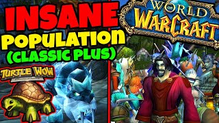 The INSANE Population of Turtle WoW  Everything You Want in Classic PLUS [upl. by Carrelli]