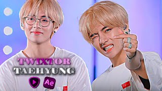 TWIXTOR 4K TAEHYUNG SOFT CONCERT CLIPS AE SHARPEN TOPAZ [upl. by Eremaj575]