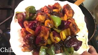 Chilli Tofu Recipe [upl. by Yramliw]