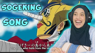 SOGEKING THEME SONG MAKES ME LAUGH SO HARD 🔴 One Piece Episode 257 amp 258 REACTION [upl. by Nadean]