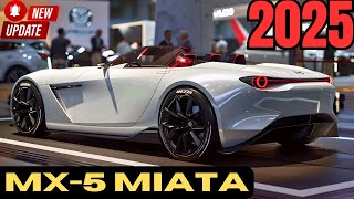 FINALLY 2025 Mazda MX5 Miata Official Unveiled  This is AMAZING Design [upl. by Ellatnahc486]