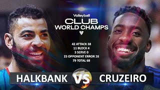 Halkbank Spor Kulübü vs Sada Cruzeiro Volei  Volleyball Club World Championship 2023 [upl. by Lamonica851]