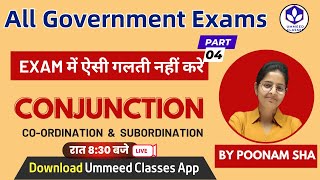 Conjunctions Part 4  Begginer to Intermediate  By Poonam Sha coordination subordination [upl. by Lion]