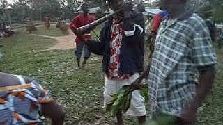 Grebo War Dance from Gedetarbo Pleebo Hon Isaac Hneys late Dad Hon Kady Hney burrial 2013 [upl. by Naillij396]