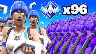 4x PADOWIEC vs 96x UNREALI w Fortnite [upl. by Eiramnwad]