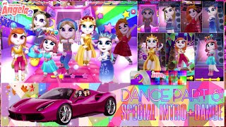 My Talking Angela 2🌈DANCE PART 8🎶🎉 SPECIAL INTRODANCE🪁🍁AUTUMN PREMIERE 🟠☂️ Angelascupcake5 [upl. by Elatnahs]