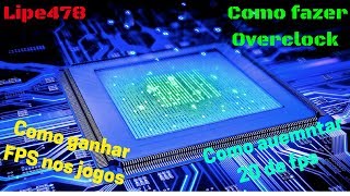 Tutorial  Como fazer Overclock simples em processadores INTEL e AMD 2018 [upl. by Flin718]