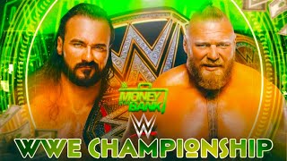 DREW MCINTYRE VS BROCK LESNAR  WWE CHAMPIONSHIP MATCH [upl. by Fanning]