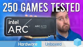 I Tested Every Game I Own on an Intel Arc GPU [upl. by Enomes]