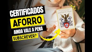 Como subscrever Certificados Aforro  SERIE F ainda vale a pena [upl. by Nit]