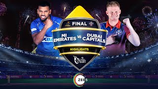 ILT20 S2  Final  हिंदी  HIGHLIGHTS  Nicholas Pooran और Sam Billings  MIE vs DC  T20  17th Feb [upl. by Odnomyar389]