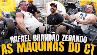 RAFAEL BRANDÃO ZEROU TODAS AS MÁQUINAS DE PERNA DO CT [upl. by Etteuqaj]