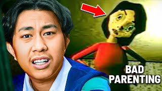 KATANYA GAME HORROR MENGERIKAN INI SANGAT BEGITU SEDIH  Bad Parenting Indonesia [upl. by Thurlough]