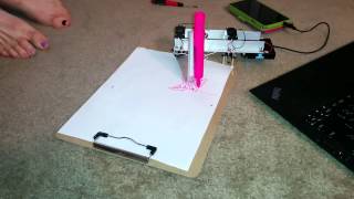 My TRS Draw Bot Test Run [upl. by Nesnah]