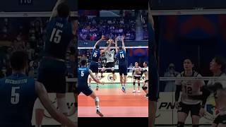 JapanNgapeth the boy Japan ☠️his play with others players☠️😆youtubeshorts trending volleyball [upl. by Yroc160]