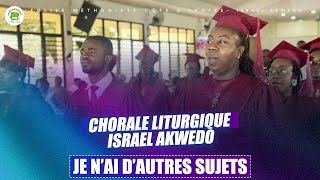 CHORALE MÉTHODISTE D’ISRAËL AKWEDO  JE NAI DAUTRES SUJETS [upl. by Rekab]