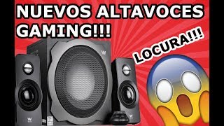 Mis nuevos altavoces de PC Woxter Big Bass 260 S 150 W Análisis  UnboxingGonzalez vk [upl. by Nodgnal]