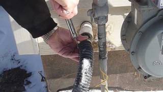 Frozen Sump Pump Discharge Pipe [upl. by Colombi]