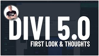 Sneak Peek at Divi 5 PreAlpha Interface [upl. by Alikahs]