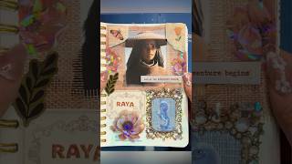 ASMR Scrapbooking DISNEY RAYA UND DER LETZTE DRACHE asmr scrapbooking journaling raya [upl. by Remy595]