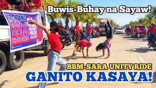 BBMSARA UNITY RIDE GANITO KASAYA [upl. by Draillih]