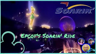 Epcots Soarin Ride Located Inside Epcot  IMAX Flight Ride 4K POV Disney World [upl. by Inajar]