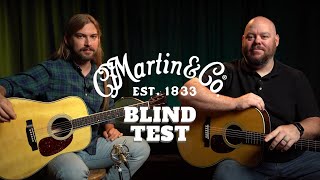 Blind Test Martin OM28 vs HD35  Can You Hear The Difference in Body Shapes [upl. by Ahseekat645]