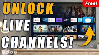 🔓 UNLOCK 1000s of FREE Live TV Channels on Android TV [upl. by Yatnuahc]