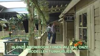 SHOWROOM Theunissen tuinhuisjes [upl. by Nairdad]