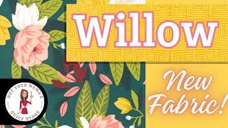 New Moda Fabric Line in the store Willow [upl. by Etna]