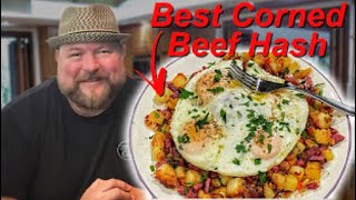 The BEST CORNED BEEF HASH You’ve Never Tried Before shorts [upl. by Elicul866]