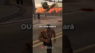 Isso acontece quando o CJ atinge o RESPEITO máximo em GTA SAN ANDREAS [upl. by Styles]