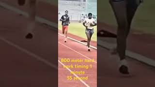 800 meter hard work athletics viralvideo  💪💪🎯🎯♥️ [upl. by Allis607]