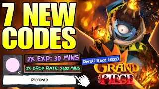 NEW CODES ALL NEW WORKING CODES IN GRAND PIECE ONLINE 2024 JULY ROBLOX GPO CODES [upl. by Bagger662]