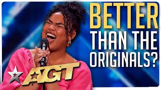 Better Than the Originals The BEST Cover Versions on Americas Got Talent 2024 [upl. by Heck]