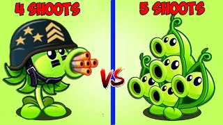 MEGA GATLING PEA vs PEA POD  Who Will Win  PvZ 2 v1041 Plant Vs Plant [upl. by Peta]