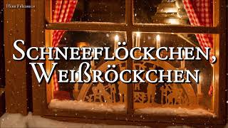 Schneeflöckchen Weißröckchen German Christmas SongLyrics [upl. by Anihpesoj]