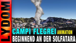 CAMPI FLEGREI Könnte so der Ausbruch des Supervulkans beginnen [upl. by Anoirtac]