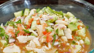 How to make THE BEST Mexican Ceviche Recipe  Views on the road Mariscos [upl. by Ema]