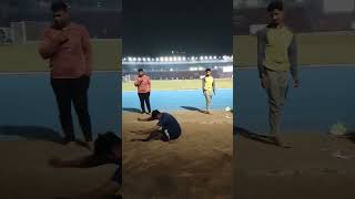 Broad jump 3mtr groundtrackandfieldolympicssportsgymmotivationtrendingshorts [upl. by Aicilram]