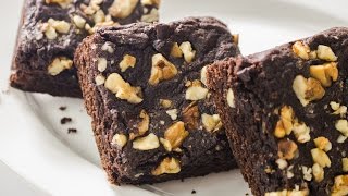 Brownie Recipe in Cooker  Best Eggless Chocolate Brownies Recipe Without Oven [upl. by Jodi]