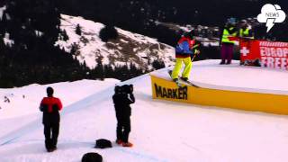 downdays LIVE  European Freeski Open Laax 2011  Slopestyle Finals [upl. by Fantasia964]